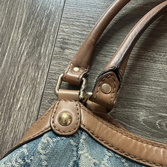 Gucci Sukey Denim Large Bag - Picture 9 of 12